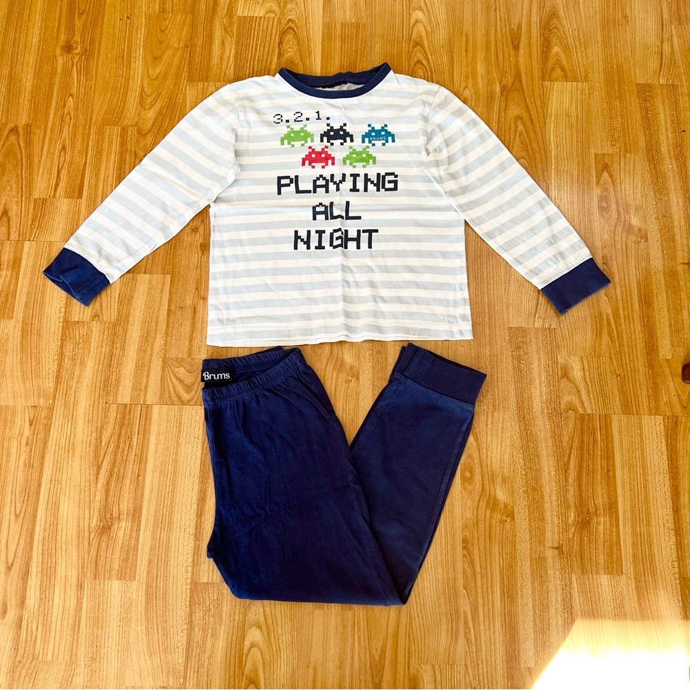 Final Price Brums Little boy PJ set